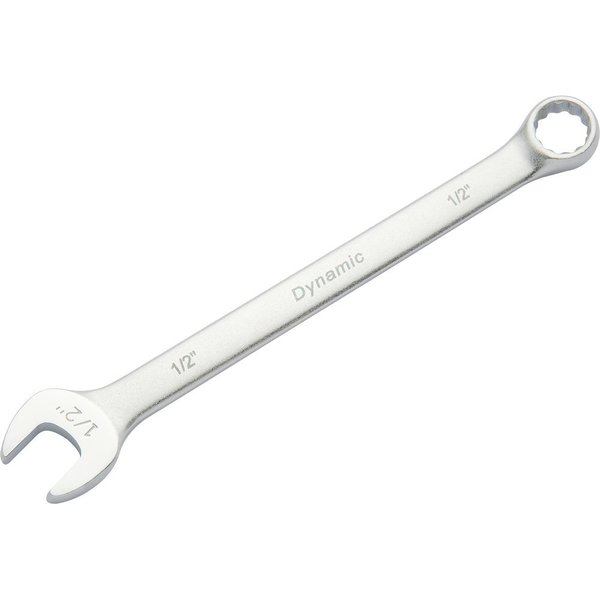 Dynamic Tools 1/2" 12 Point Combination Wrench, Contractor Series, Satin D074316